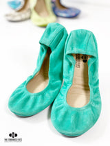 IN STOCK Storehouse Flats EXCLUSIVE LIMITED EDITION Tropical Green Suede