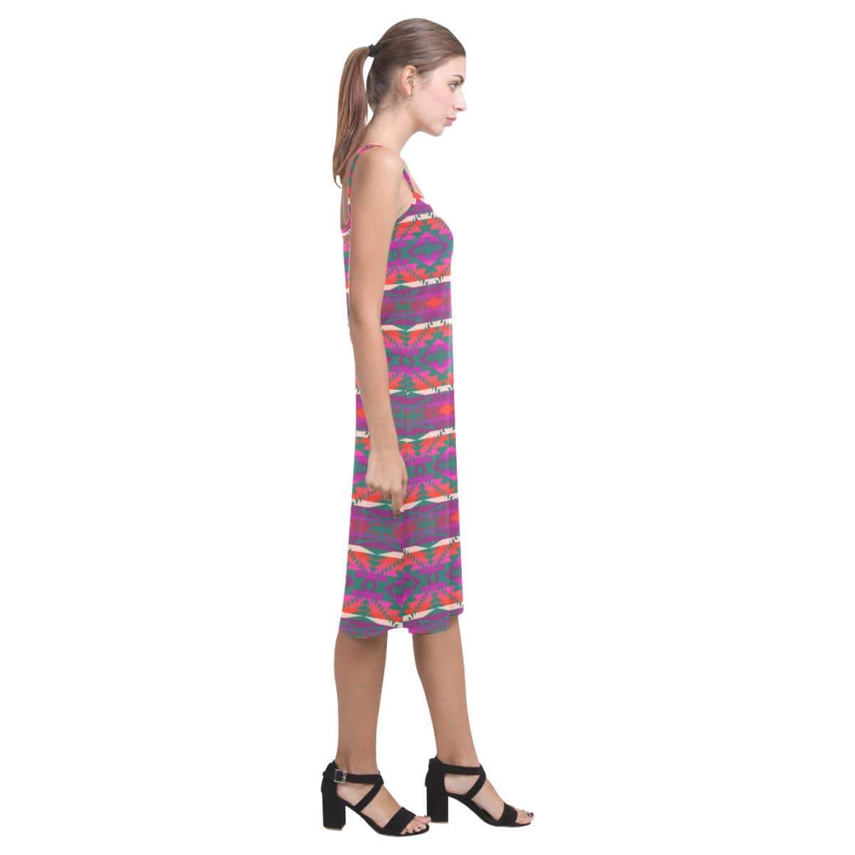 Great Lakes War Party Alcestis Slip Dress (Model D05) Alcestis Slip Dress (D05) e-joyer 