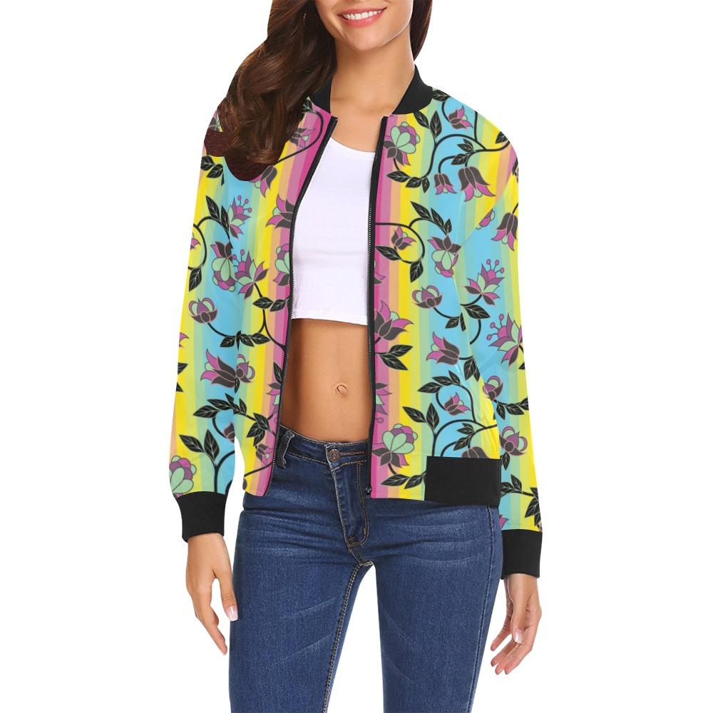 Powwow Carnival All Over Print Bomber Jacket for Women – 49 Dzine