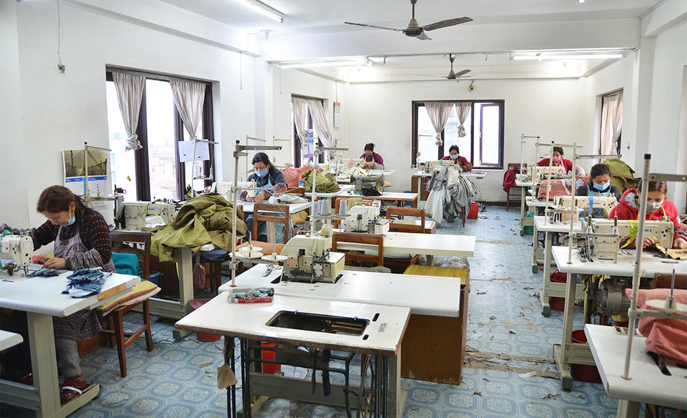 the fair trade apparel production at mahaguthi craft with a conscious 