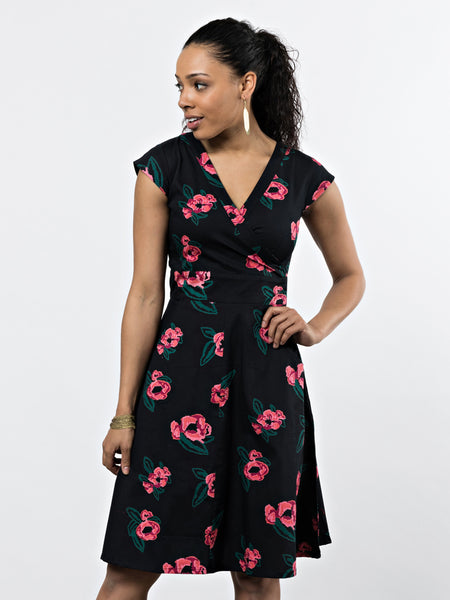 Valentine's Day Dresses by Mata Traders - Oberlin Dress in Pixel Rose