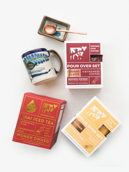 galentine's day gift - copper cow coffee and tea