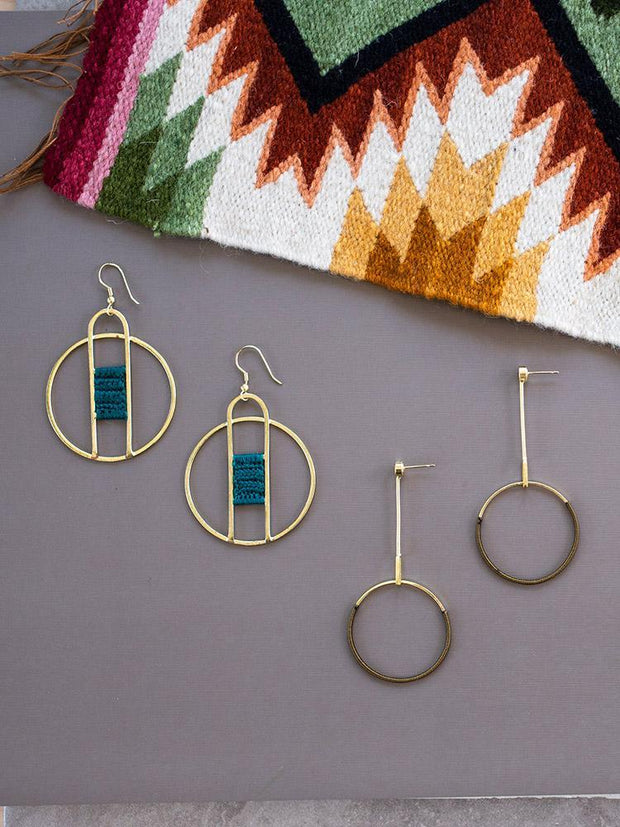 Pendulum Earrings Gold
