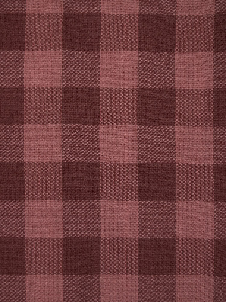 Devonshire Dress Plum Gingham