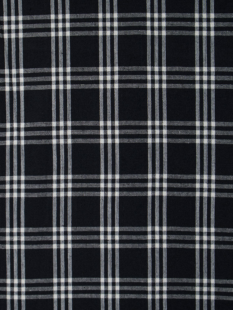 Devonshire Dress Black Plaid