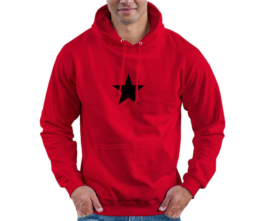 long red sweatshirt