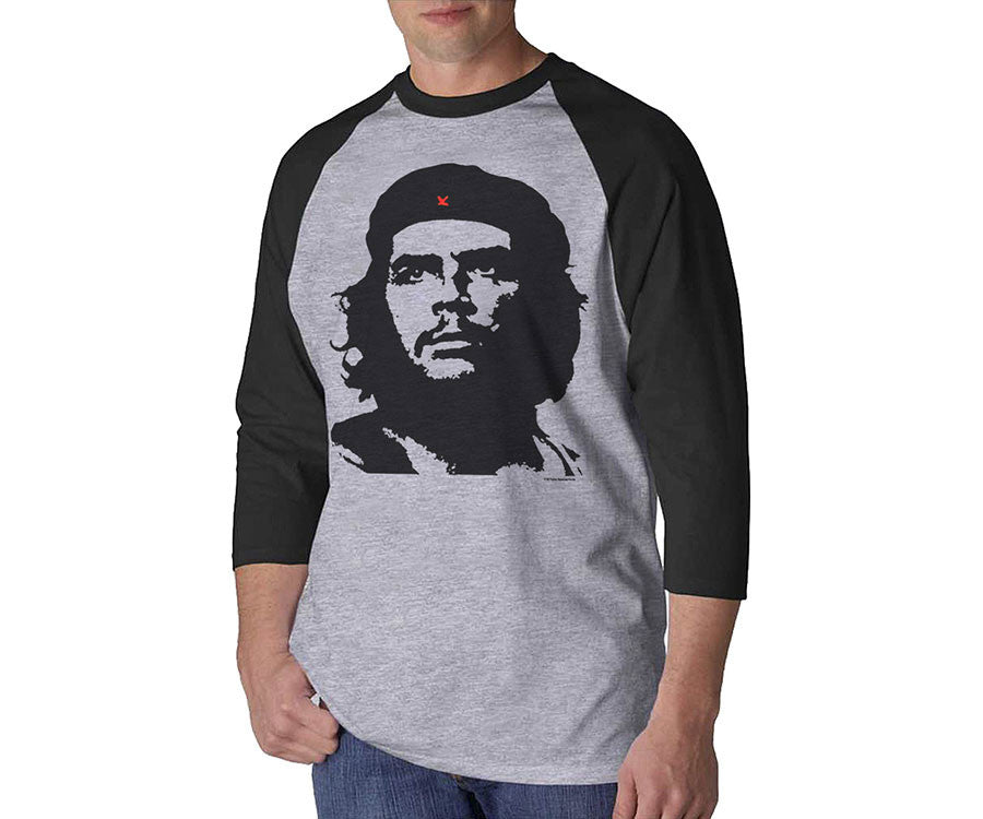 Che Guevara three-quarter sleeve grey 