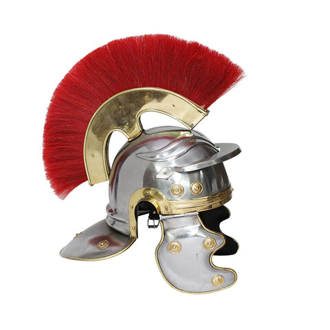 roman centurion helmet sideways