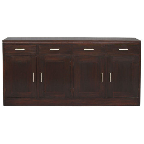 French Riviera Paris 180cm Buffet 4 Drawer 4 Doors in Mahogany or Choc –   - Amerrich - Contemporary Modern Furniture Store Singapore