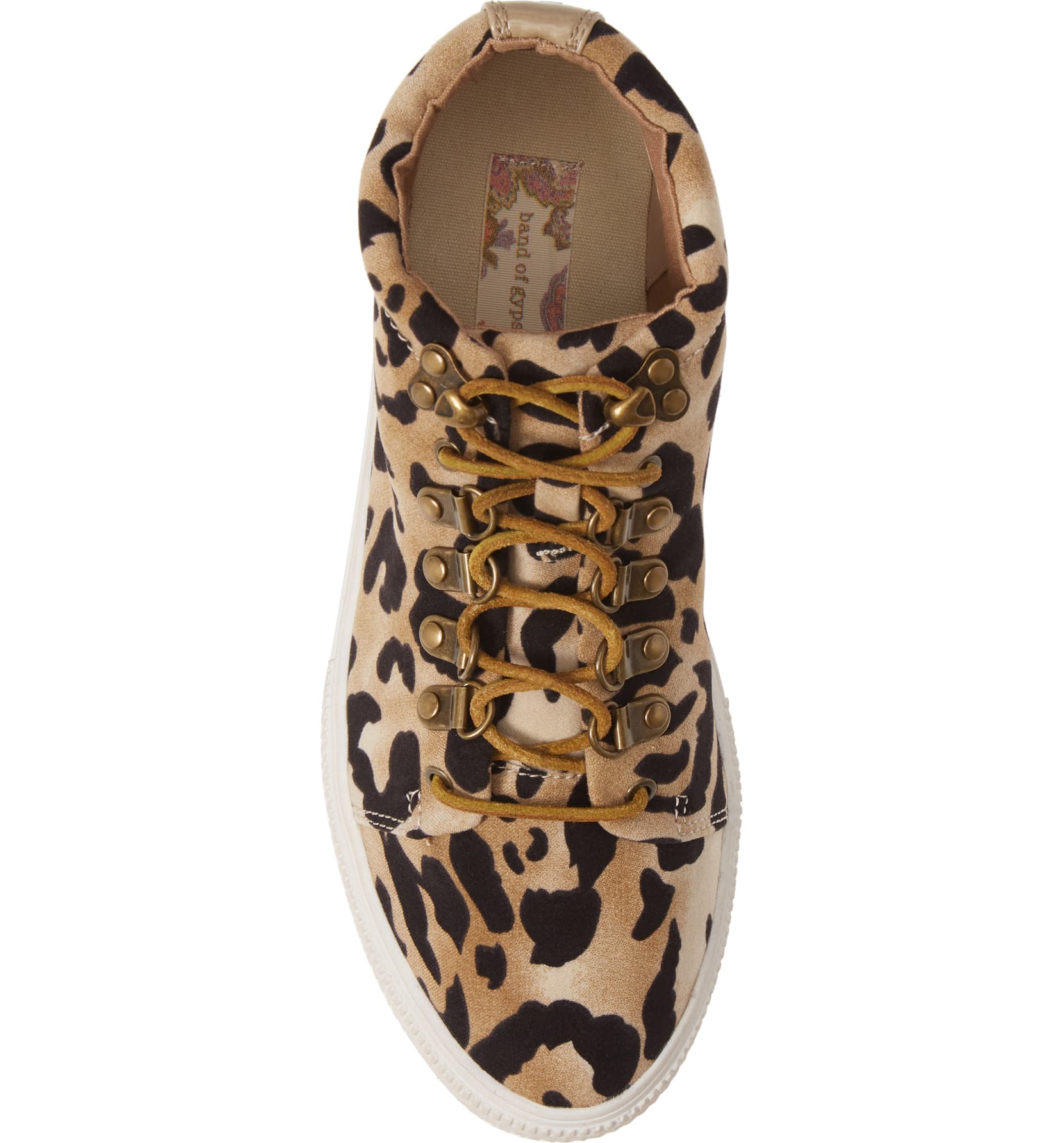 leopard print high top sneakers