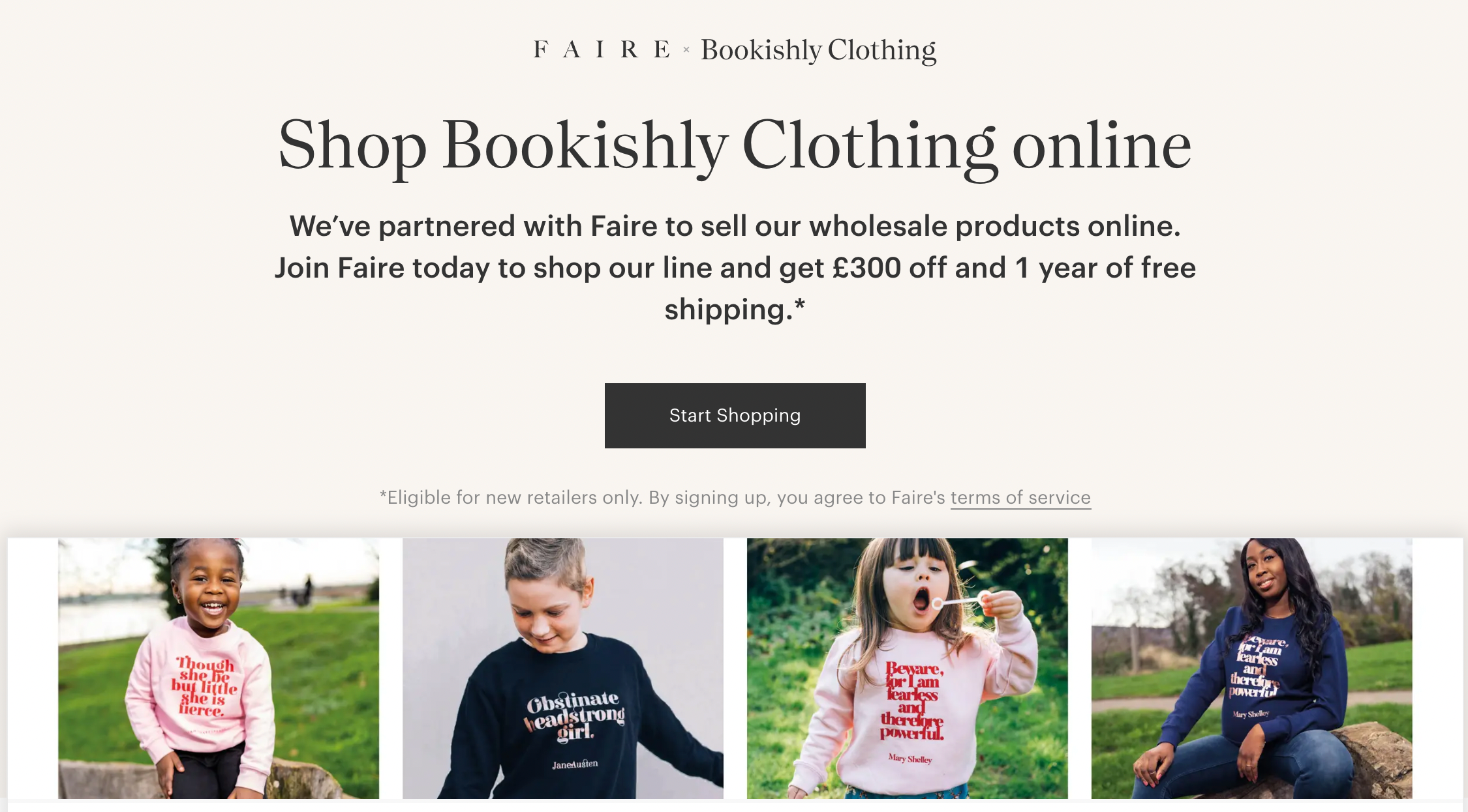 Bookishly Clothing on Faire