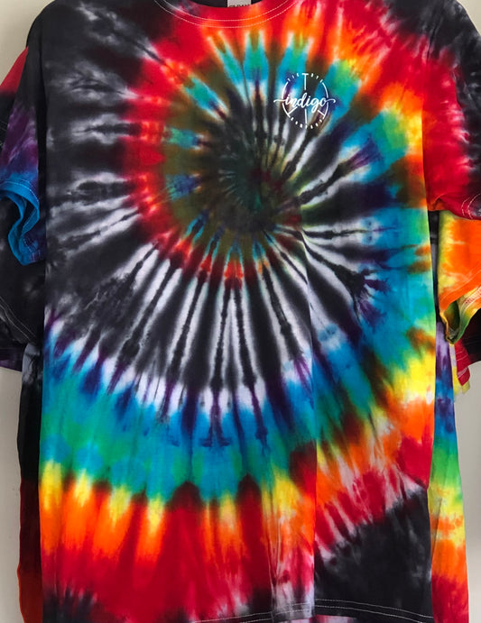 Camo Swirl Tie Dye T Shirt