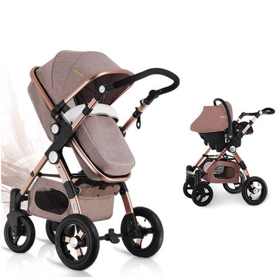 3-in-1 Prestige Baby Stroller with Car 