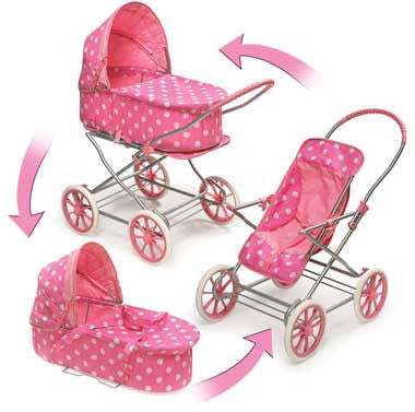 badger basket doll pram