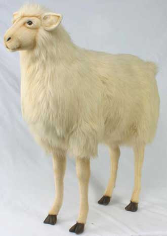 life size stuffed goat