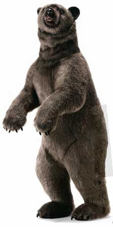 big grizzly bear stuffed animal
