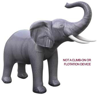 inflatable elephant toy