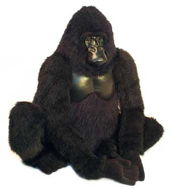 stuffed gorilla toy