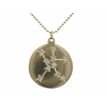 zodiac cancer necklace sign