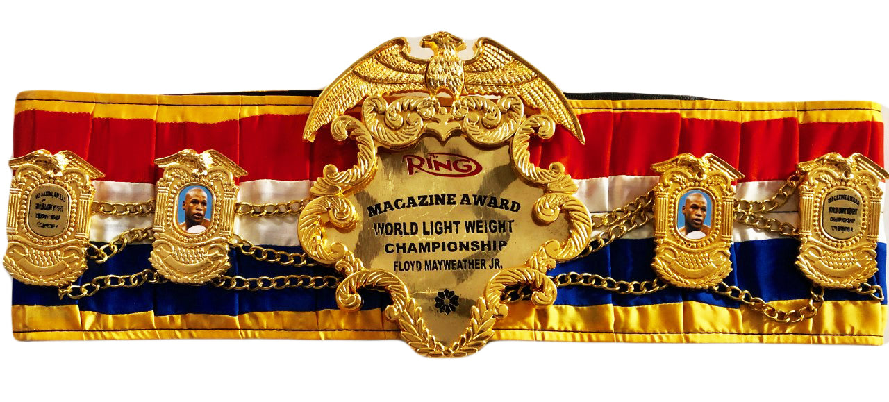 Floyd Mayweather Jr Beautiful Ring Magazine Championship Boxing Belt
