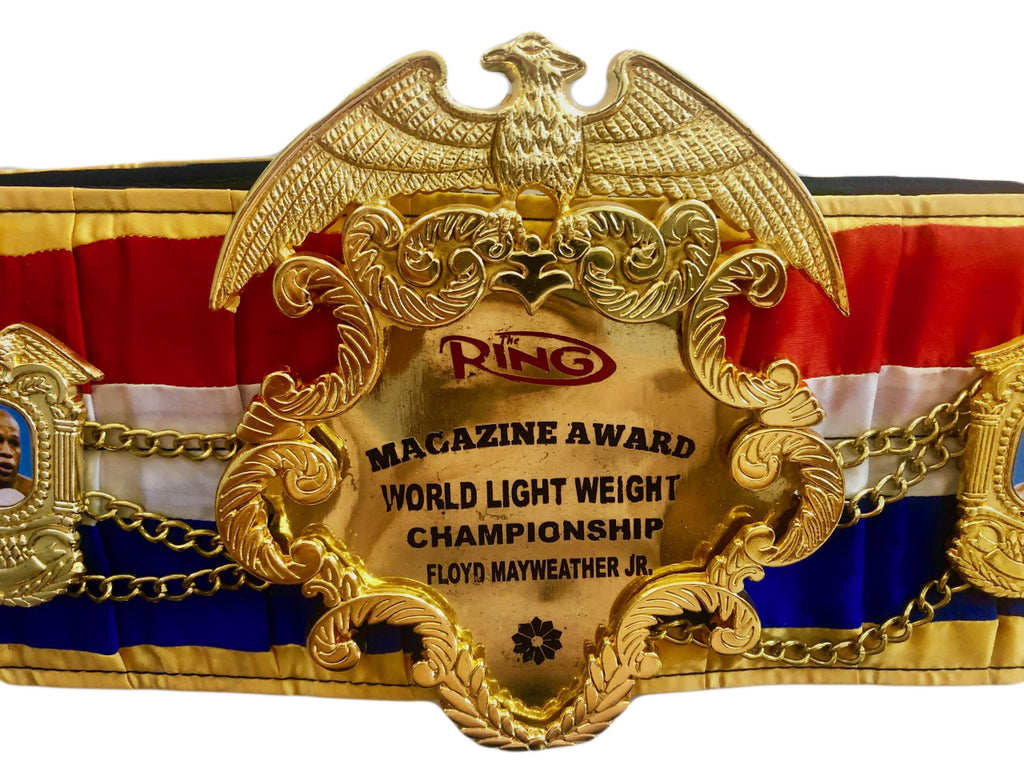 Floyd Mayweather Jr. Beautiful Ring Magazine Championship Boxing Belt ...