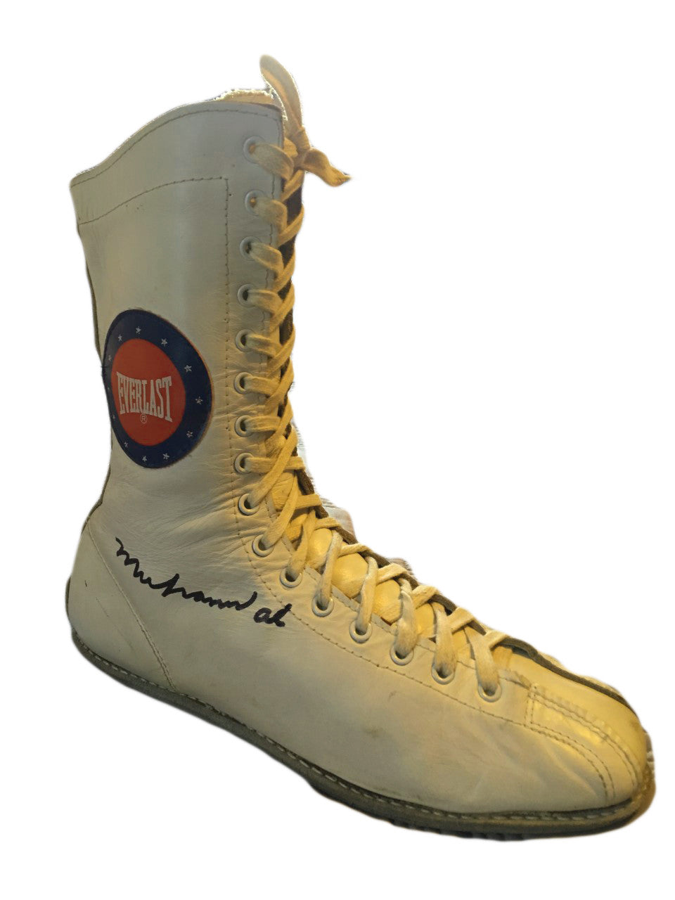 vintage boxing boots