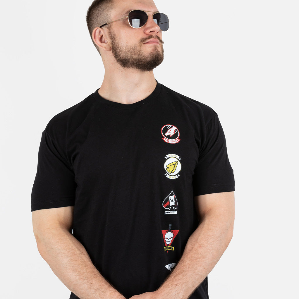 Contenders Clothing Top Gun Vintage Jets Shirt | Action Fiction | T-Shirt