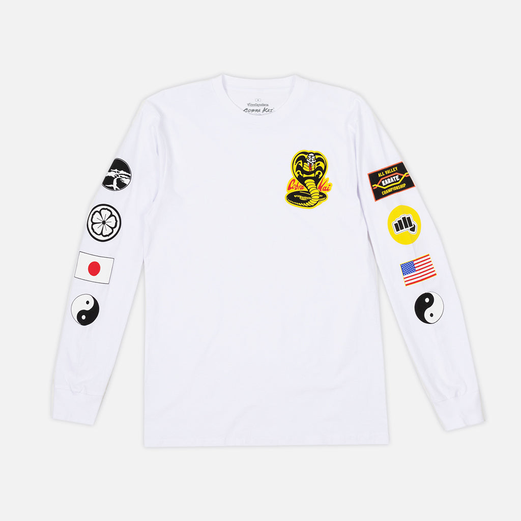 COBRA KAI PATCHES LONG SLEEVE SHIRT