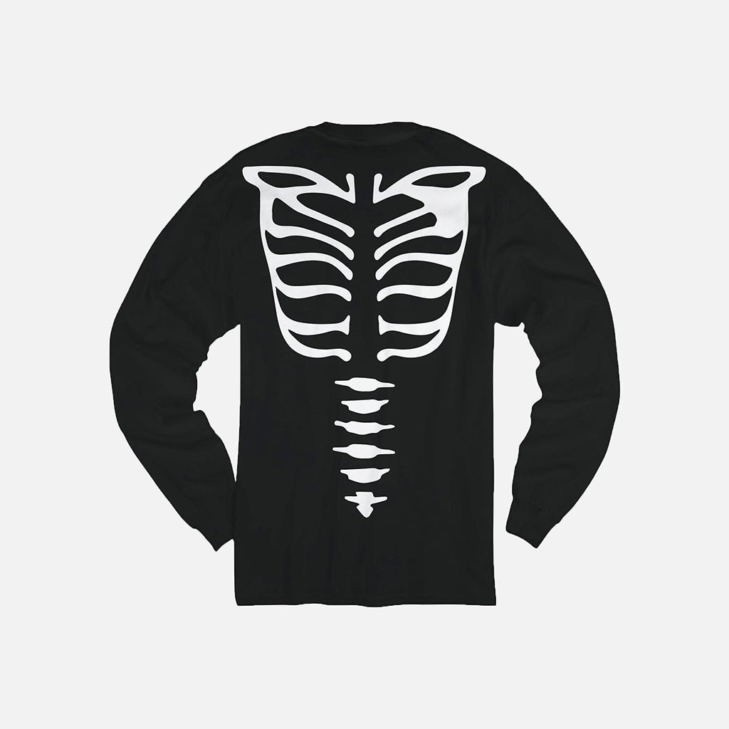 Cobra Kai Skeleton Long Sleeve Shirt Contenders Clothing - black skeleton hoodie roblox