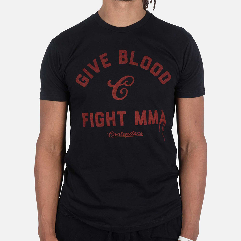 GIVE BLOOD MMA SHIRT