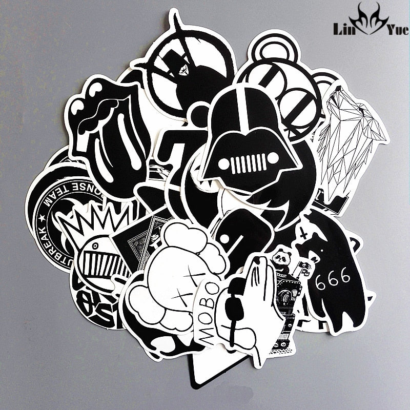 120 Graffiti Stickers Lake Moto