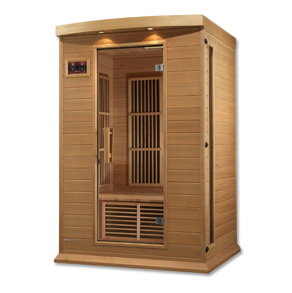 Maxxus Canadian Hemlock Near Zero EMF 2 Person Infrared Sauna