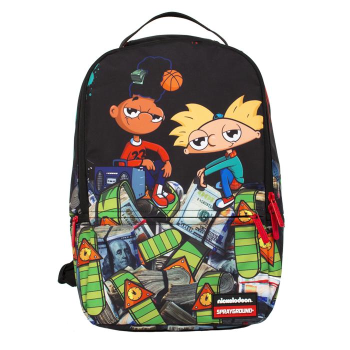 sprayground backpack hey arnold