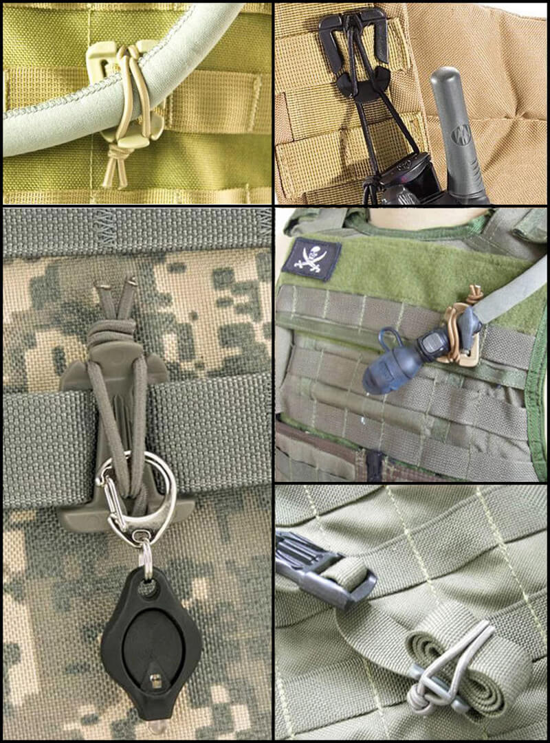 Military Camping Hiking Backpack Buckle Gadgets