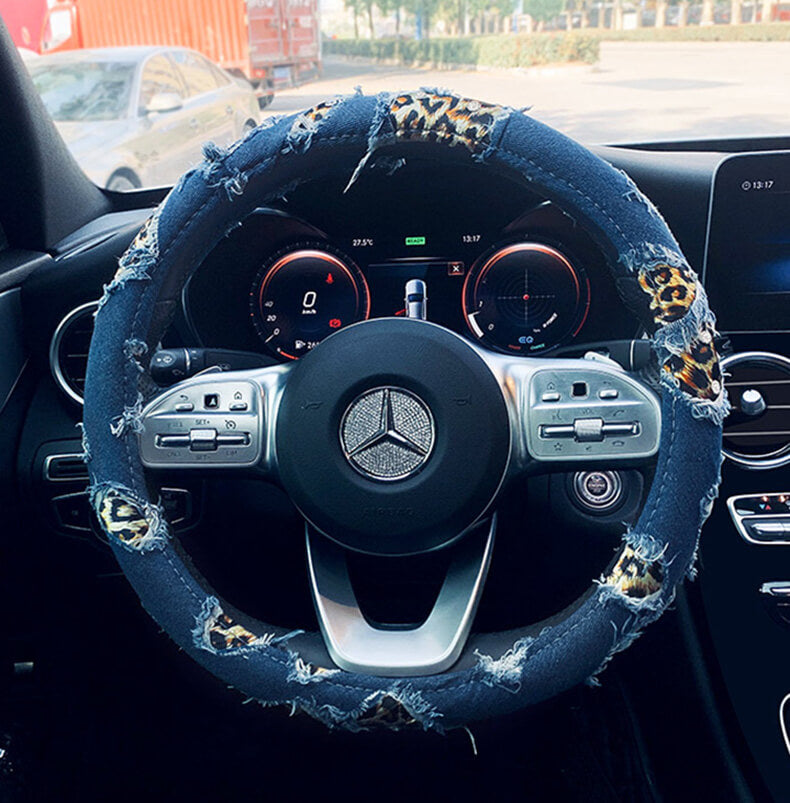 denim-leopard-print-steering-wheel-cover