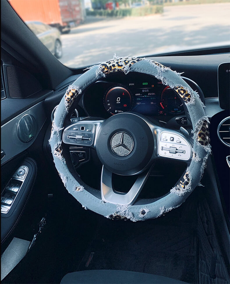 denim-leopard-print-steering-wheel-cover