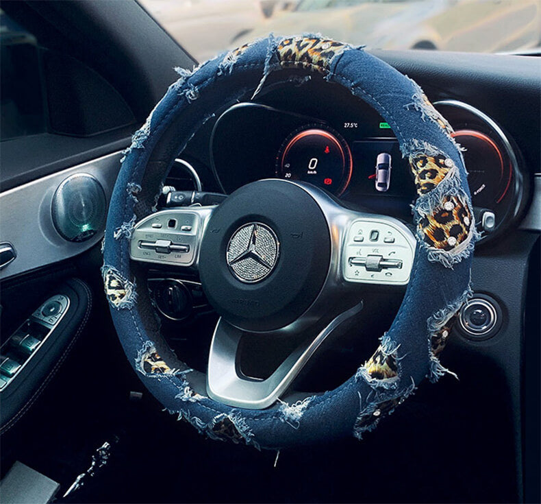 denim-leopard-print-steering-wheel-cover