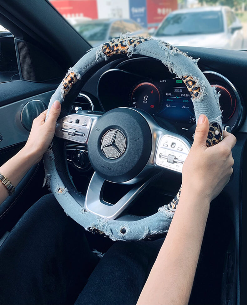 denim-leopard-print-steering-wheel-cover