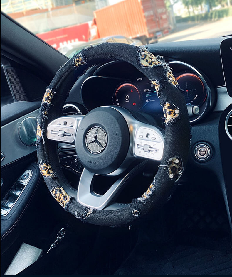 denim-leopard-print-steering-wheel-cover