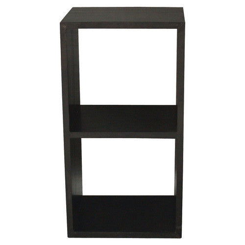 Hailey New York Teak Cube Two Shelf Bookcase Atf388cu 002 Rpn