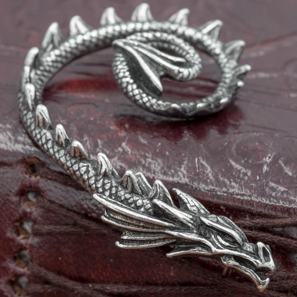 Dragon Ear-Wrap / Earring (Right Ear) – Skullvikings