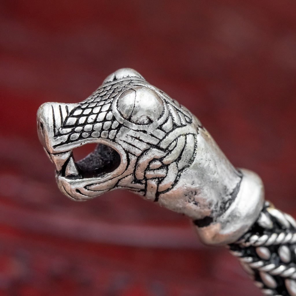 Oseberg Dragon Arm Ring – Skullvikings