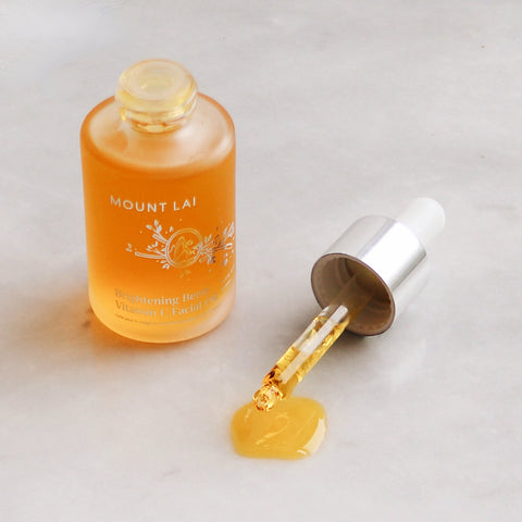 Mount LaiBrightening Berry Balancing Facial Oil - An AAPI woman owned beauty brand rooted in Traditional Chinese Medicine.