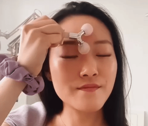 Release Facial Tension and Reduce 11 Lines with the Tension Melting Massager