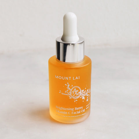Mount Lai  Brightening Berry Vitamin C Facial Oil - An AAPI woman owned beauty brand rooted in Traditional Chinese Medicine