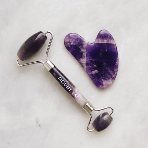 Mount Lai Amethyst Facial Tools - An AAPI woman owned beauty brand rooted in Traditional Chinese Medicine.