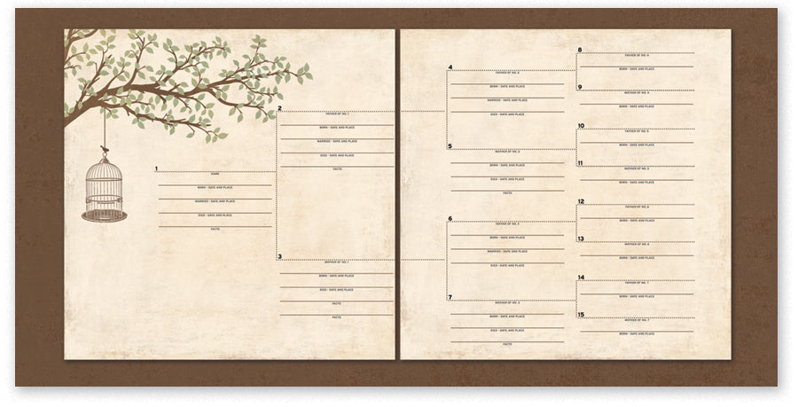 ANC301-Ancestry Charts Collection – The Paper Loft