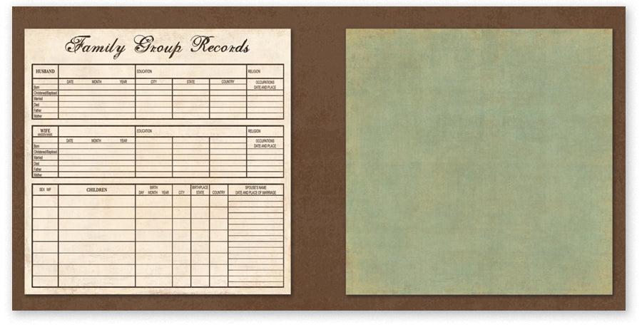 ANC301-Ancestry Charts Collection – The Paper Loft