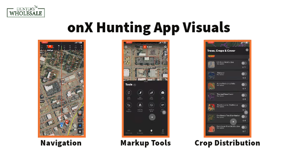 onX Hunting App Visuals