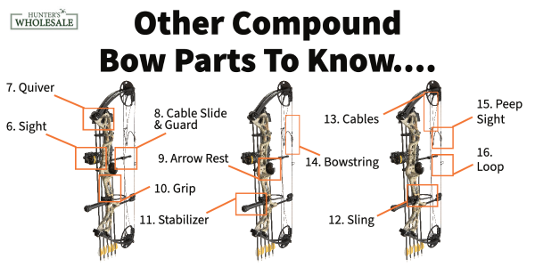 Other Important Parts Of A Compound Bow